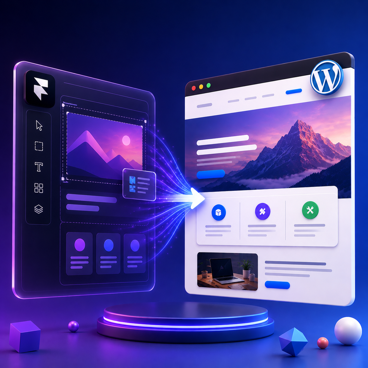 Framer to WordPress