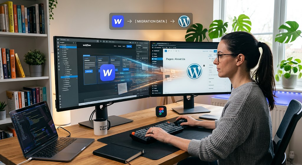 Enterprise Webflow to WordPress Migration